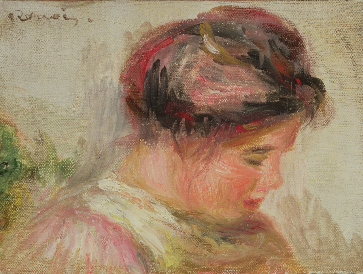 Chef för Gabrielle av Pierre Auguste Renoir