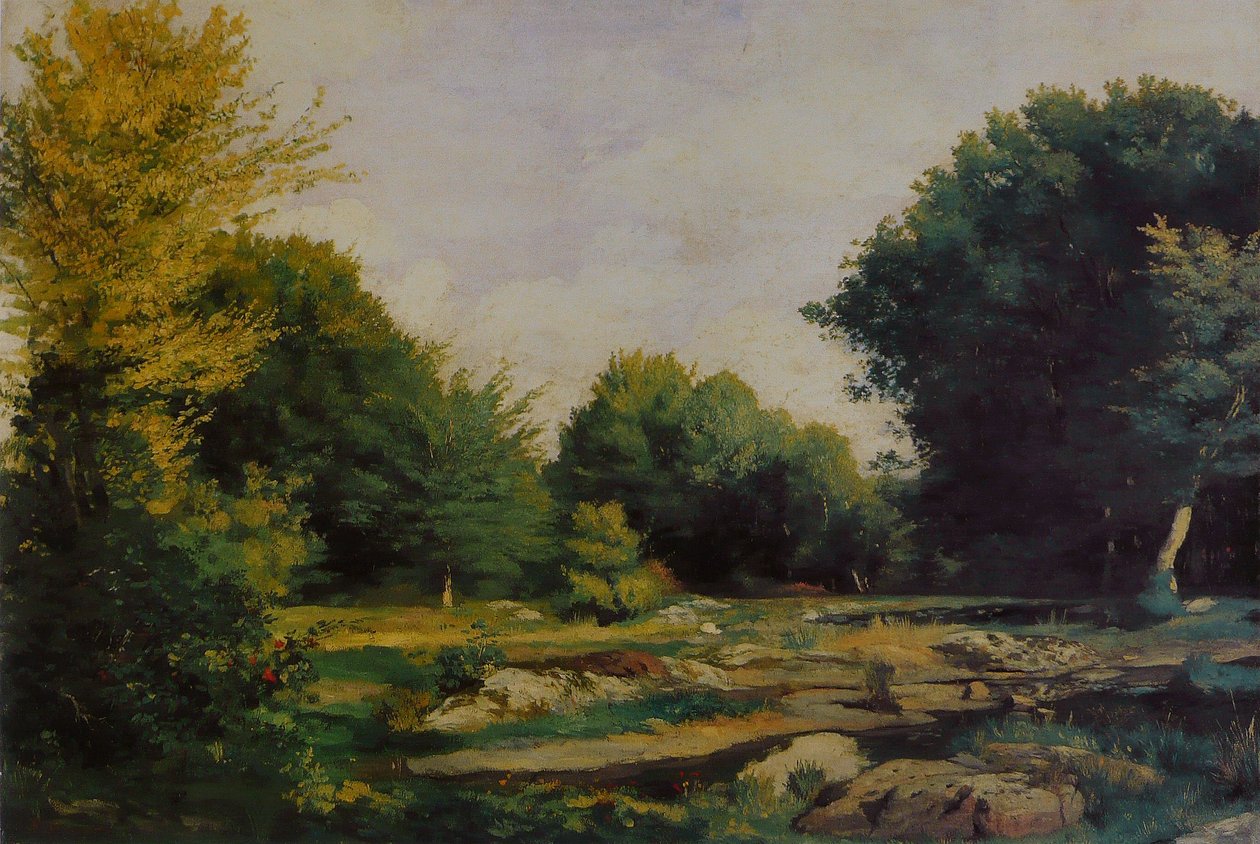 La Clairière av Pierre Auguste Renoir