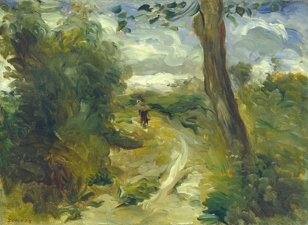 Landskap mellan stormar, 1874-75 av Pierre Auguste Renoir