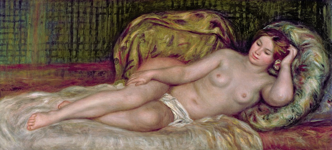 Stor naken, 1907 av Pierre Auguste Renoir