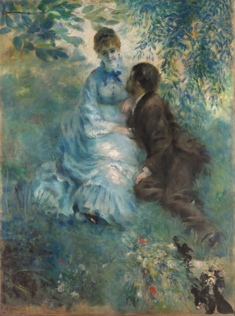 Lovers av Pierre Auguste Renoir