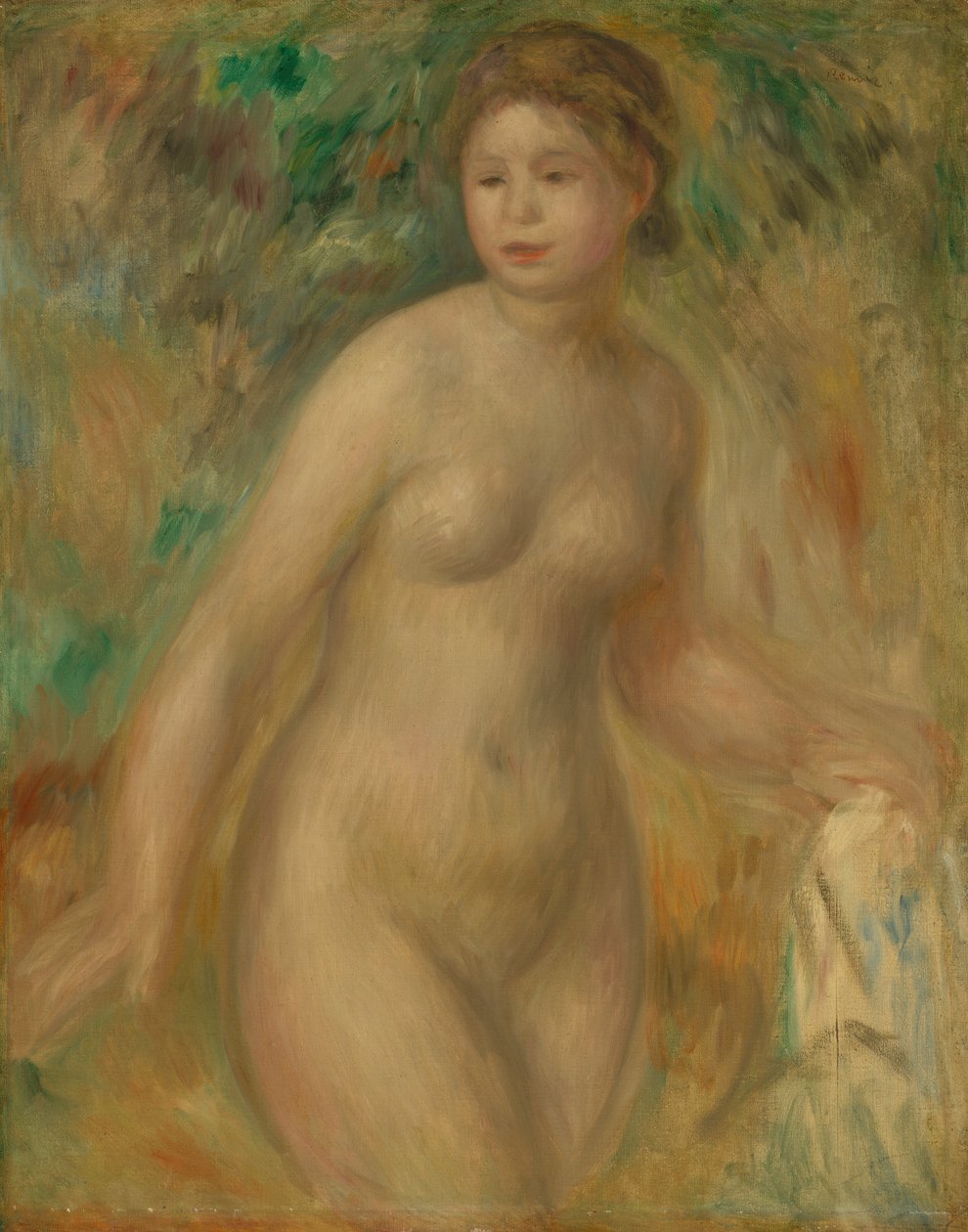 Naken, 1895 av Pierre Auguste Renoir