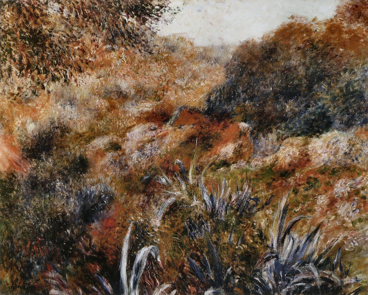 Paysage algérien av Pierre Auguste Renoir