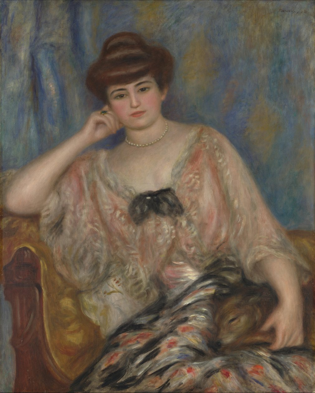 Porträtt av MISIA GODBSKA-SERT av Pierre Auguste Renoir