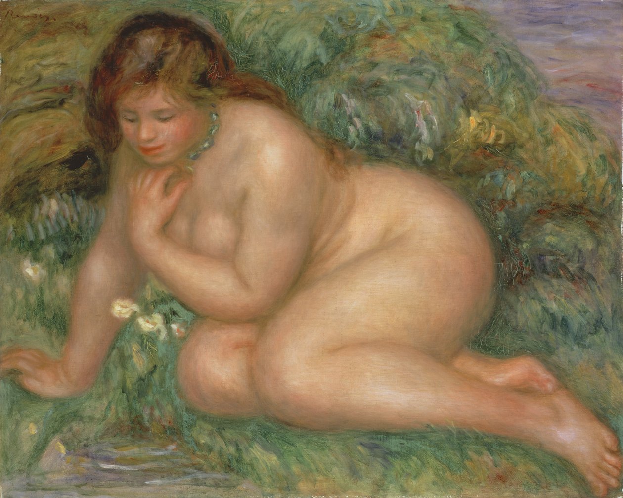 Psyche, ca 1910 av Pierre Auguste Renoir