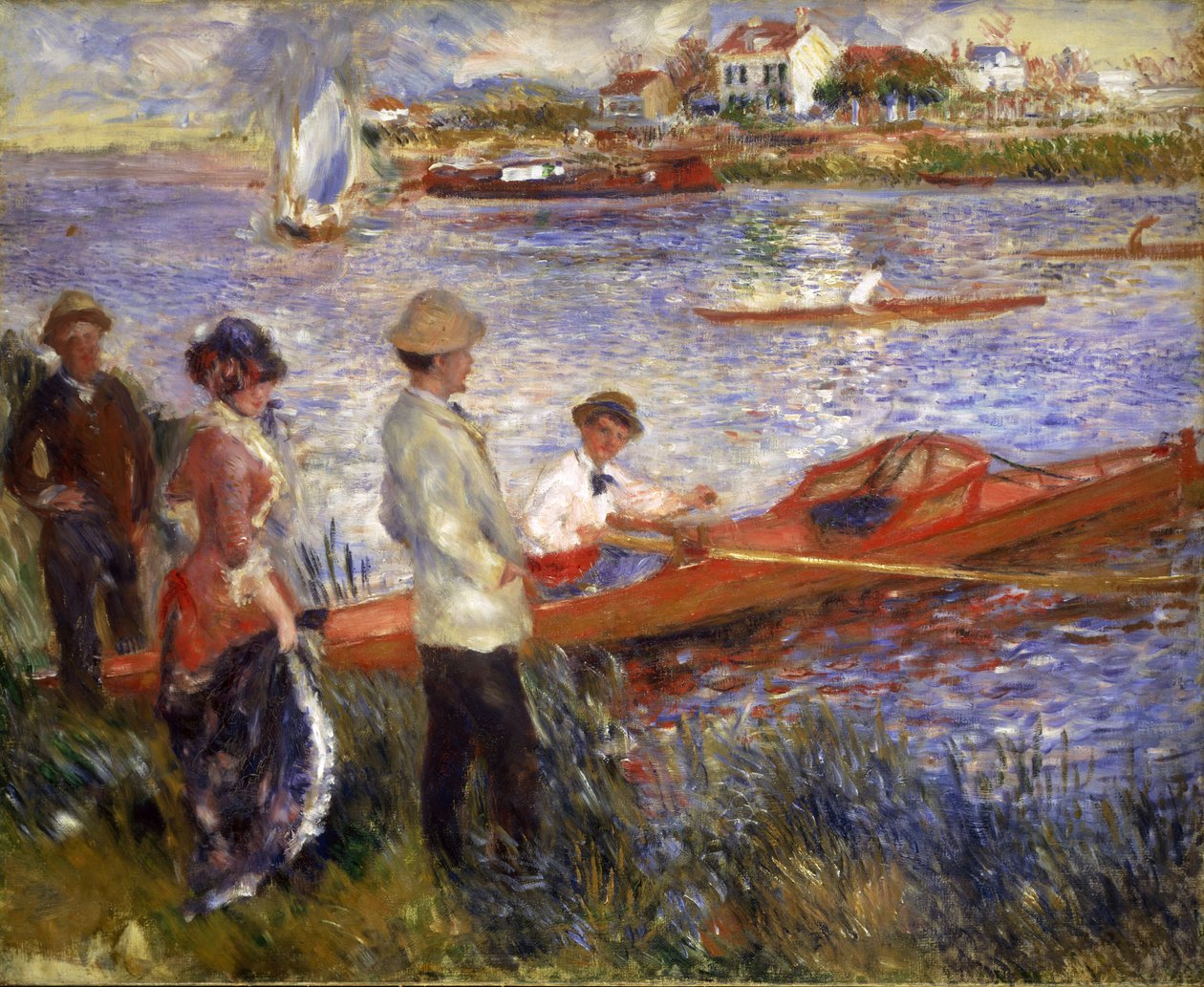 Rowers at Chatou av Pierre Auguste Renoir