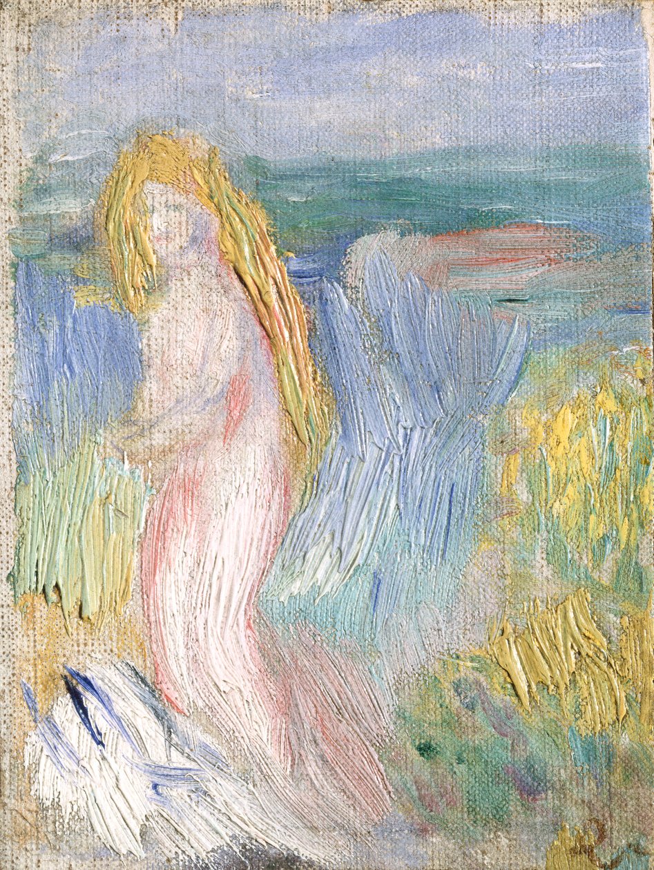 Liten studie för en naken, 1882 av Pierre Auguste Renoir