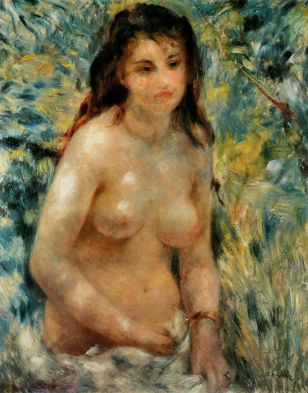 Torse, effet de soleil av Pierre Auguste Renoir