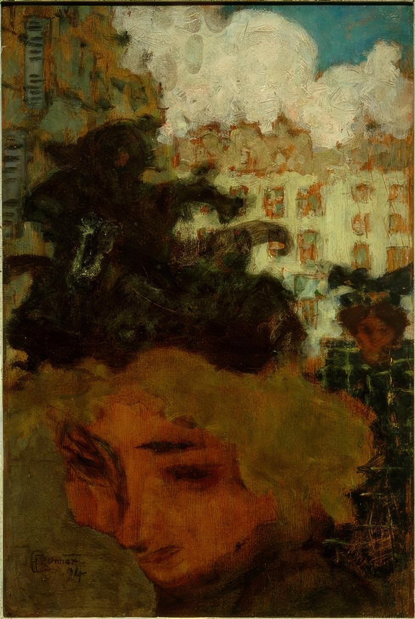 La Passante av Pierre Bonnard