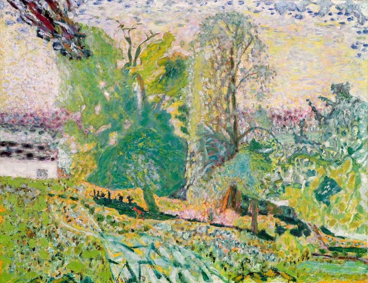 Normandie landskap av Pierre Bonnard