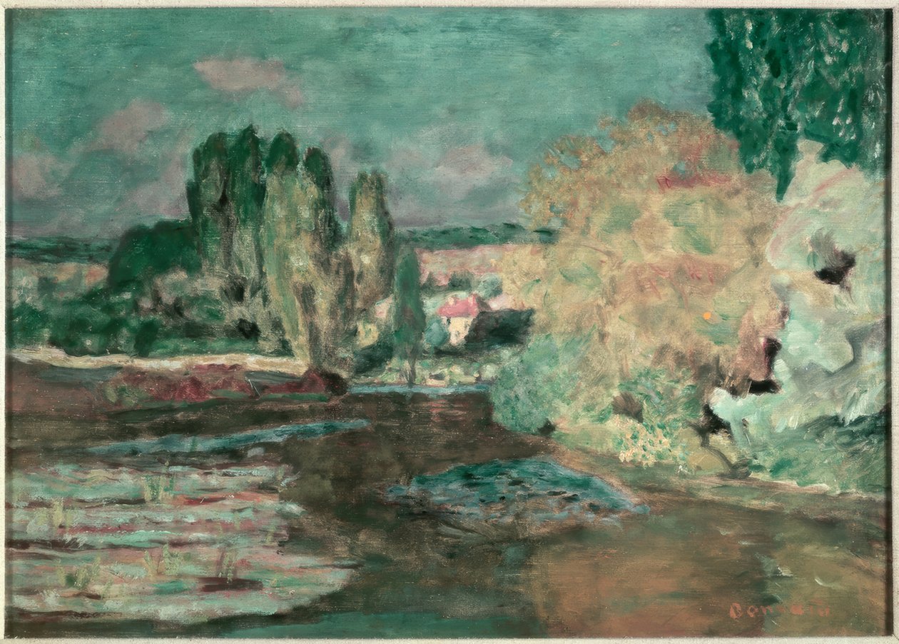 Utsikt över Seine av Pierre Bonnard