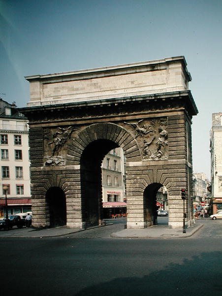 Porte Saint-Martin, 1674 av Pierre Bullet