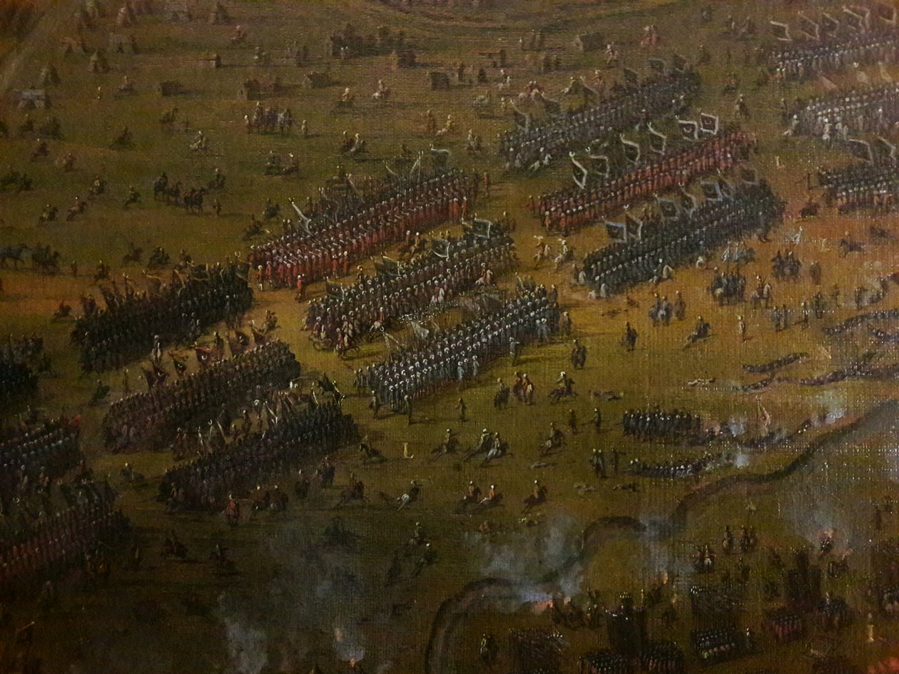 Slaget vid Zurawno (1676) av Pierre Denis Martin