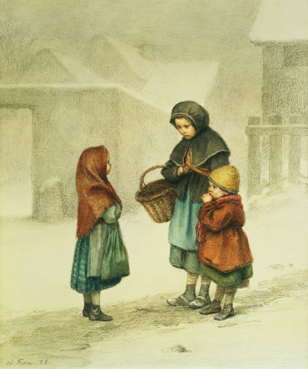Samtal i snön av Pierre Edouard Frere