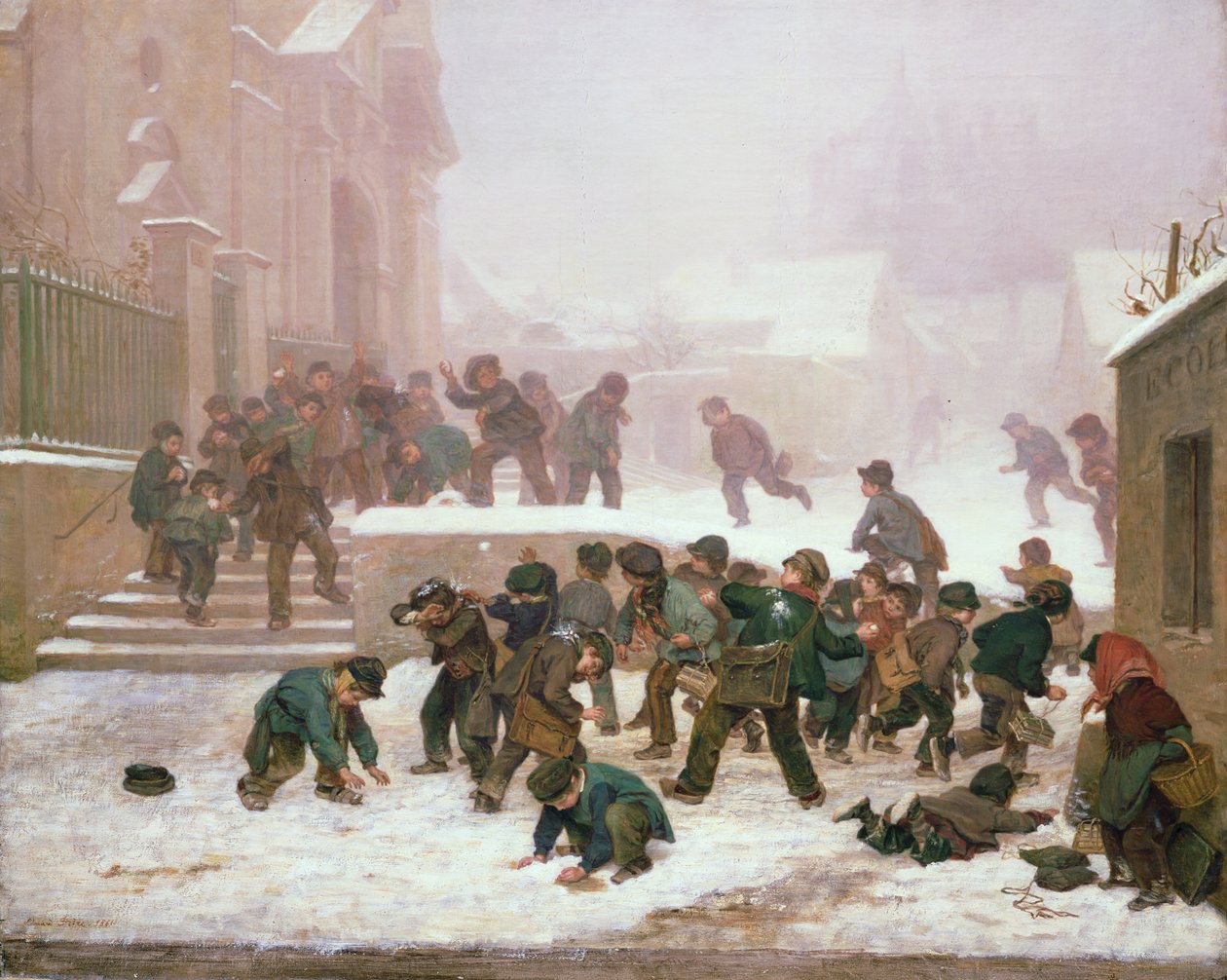 Snöbollsutveckling av Pierre Edouard Frere