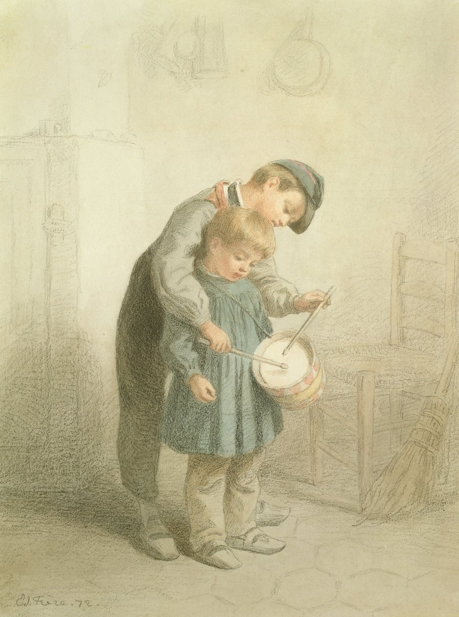 Den lille trummisen, 1872 av Pierre Edouard Frere