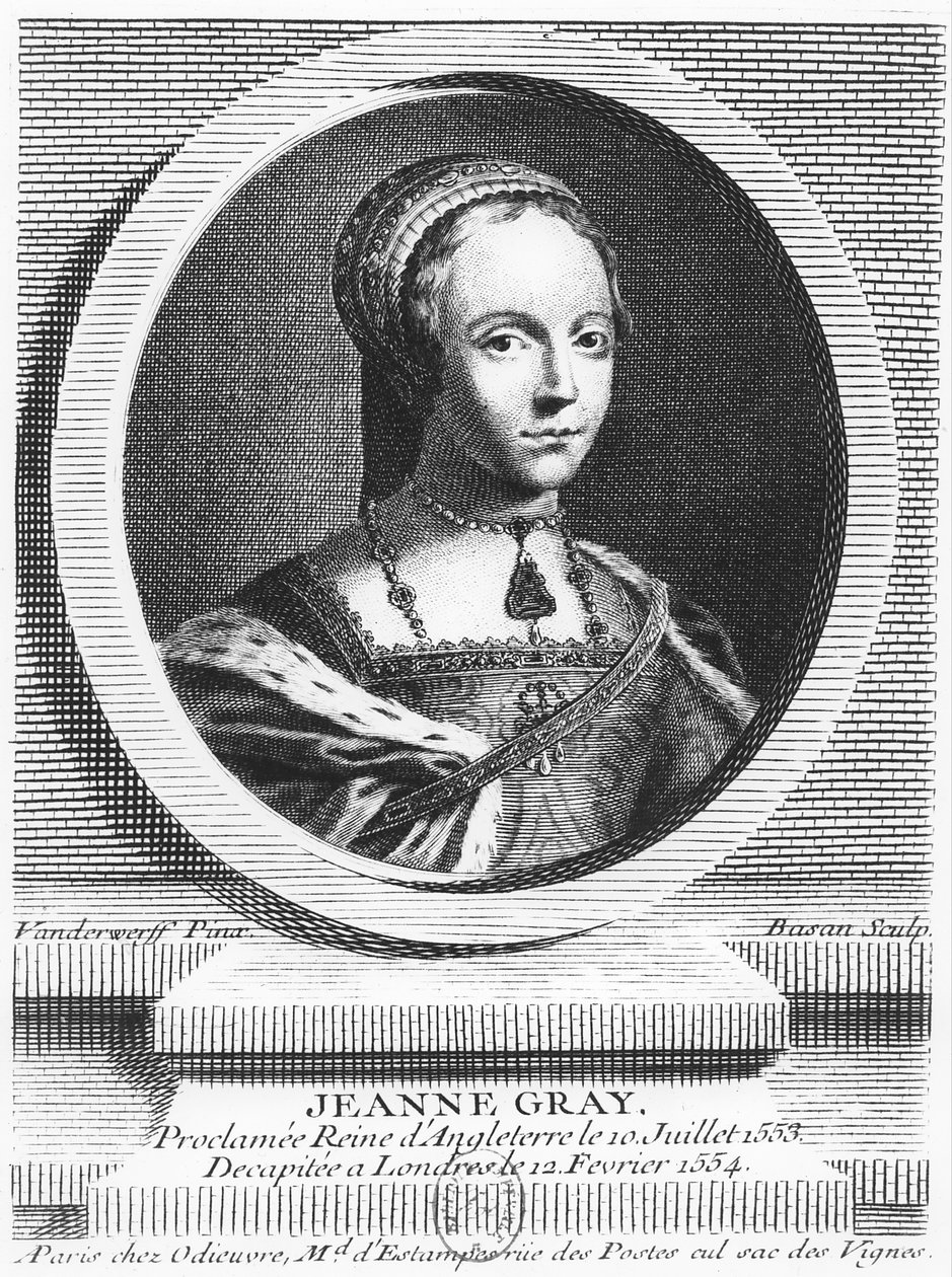 Lady Jane Gray av Pierre François Basan