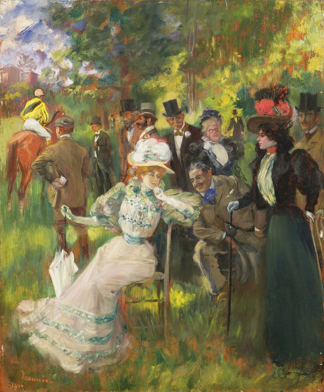 På The Races av Pierre Georges Jeanniot
