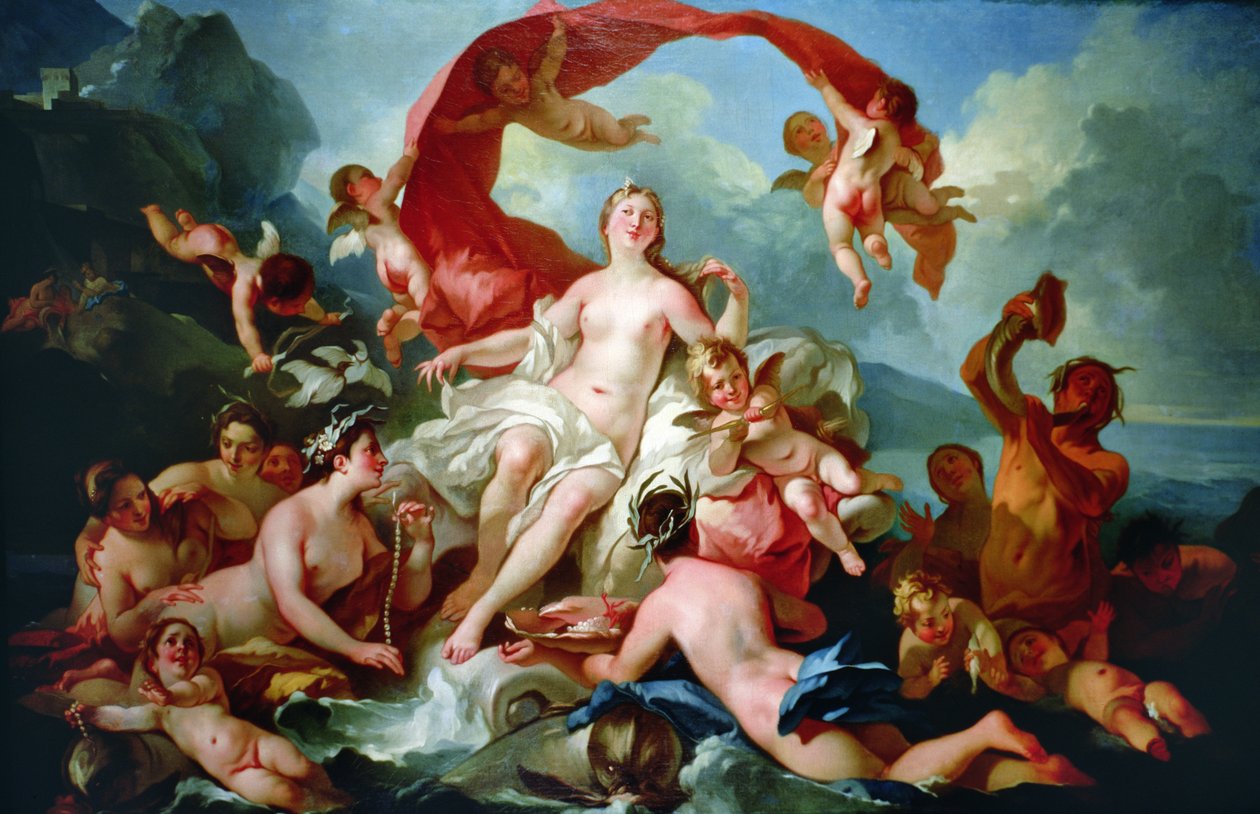 Amfitritens triumf av Pierre Jacques Cazes