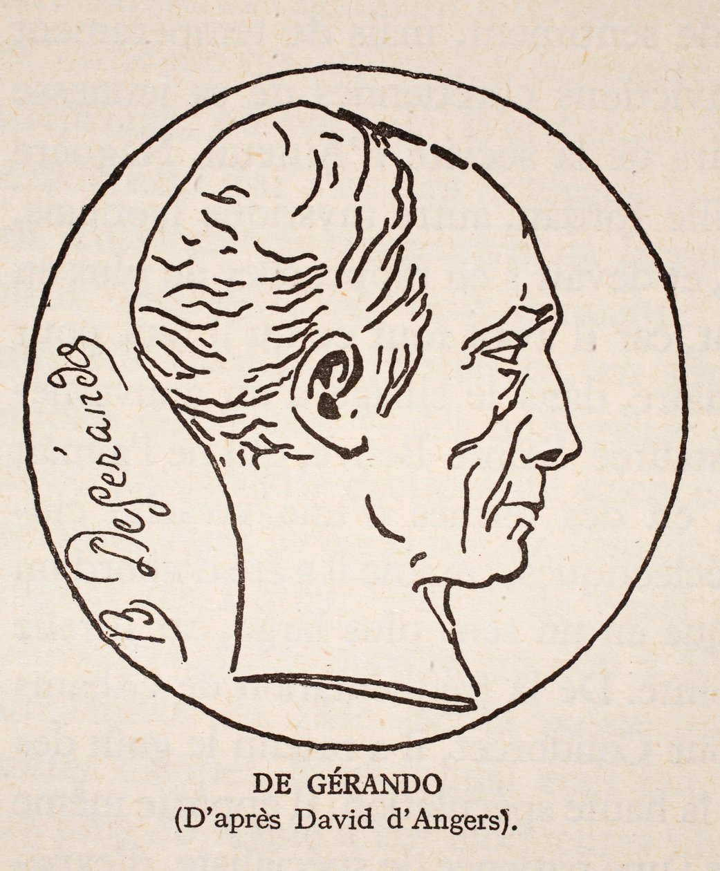 från att generera av Pierre Jean David d