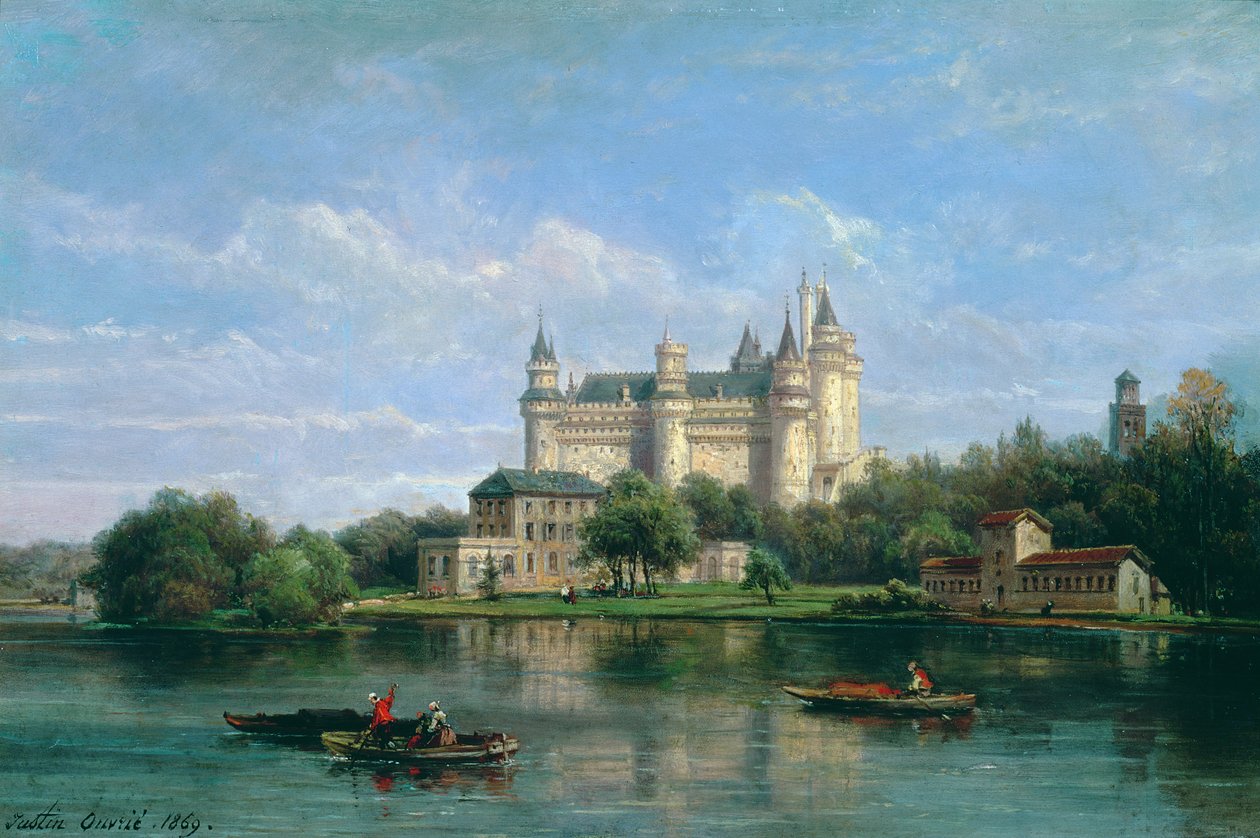 Chateau de Pierrefonds, 1869 av Pierre Justin Ouvrie