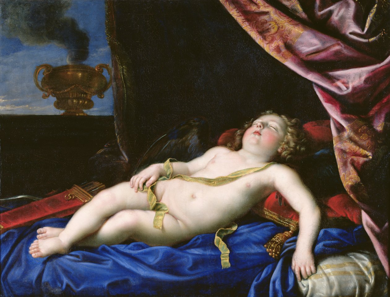 Porträtt av Louis-Alexandre de Bourbon (1678-1737) greve av Toulouse, sent 1600-tal av Pierre Mignard