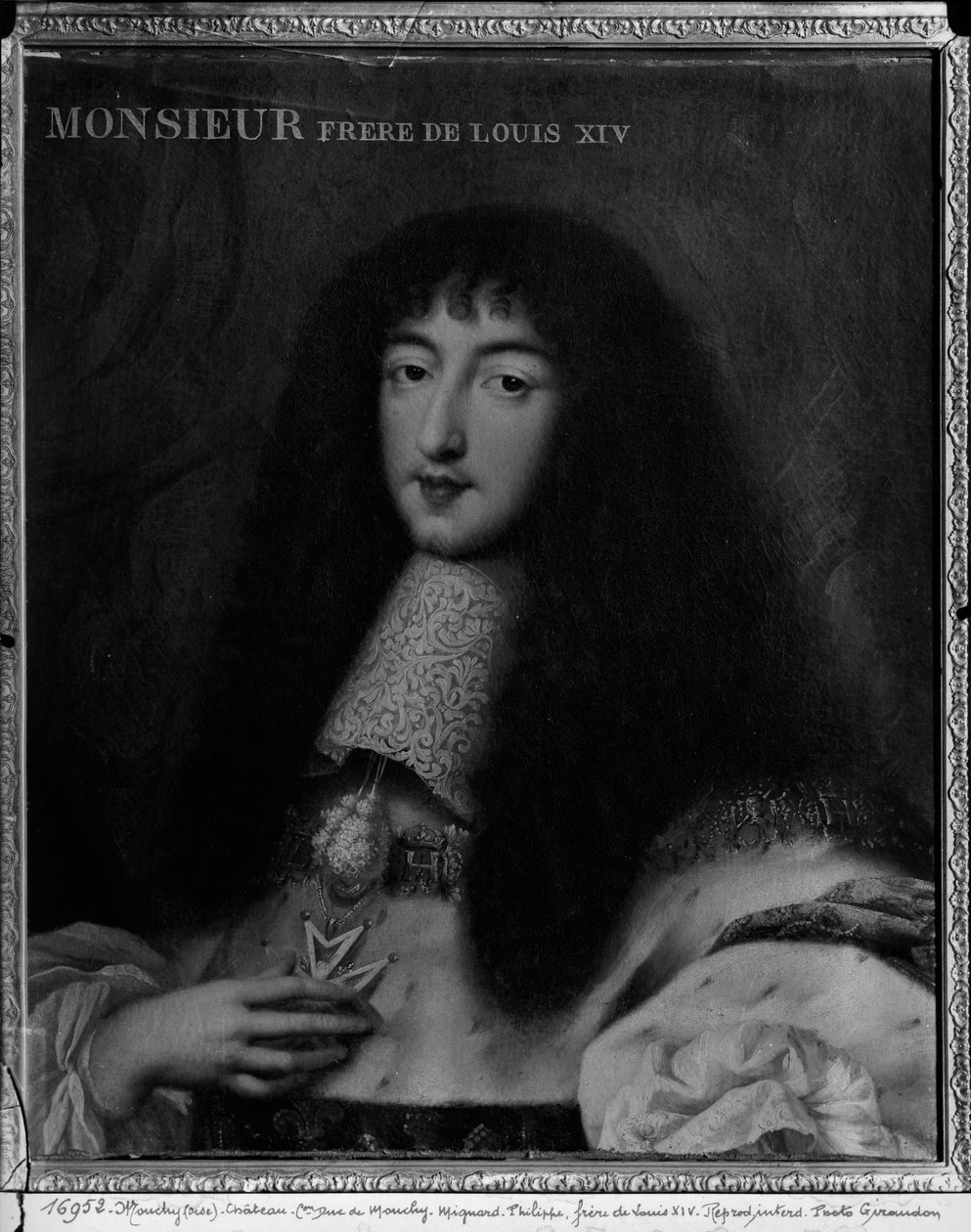 Porträtt av Philippe av Pierre Mignard