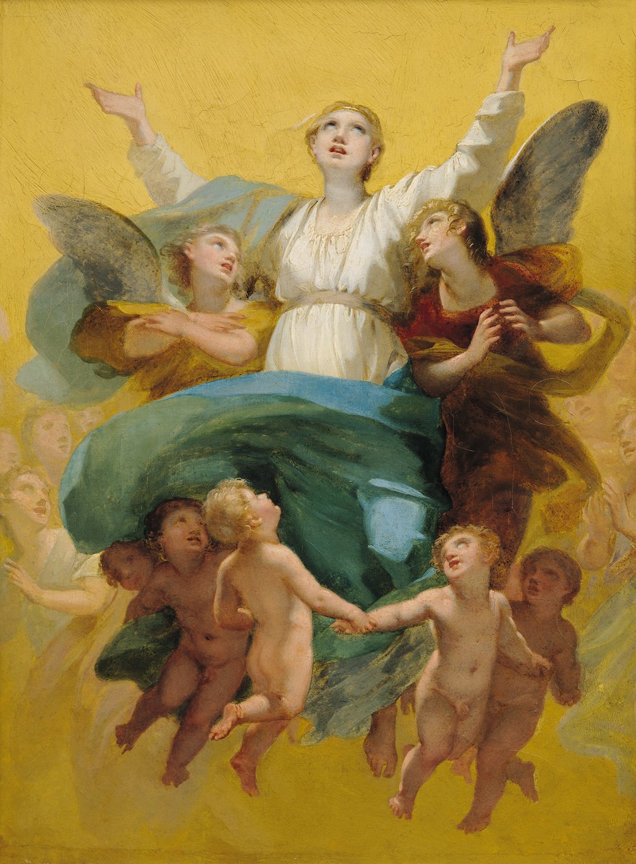 Jungfruns antagande av Pierre Paul Prudhon