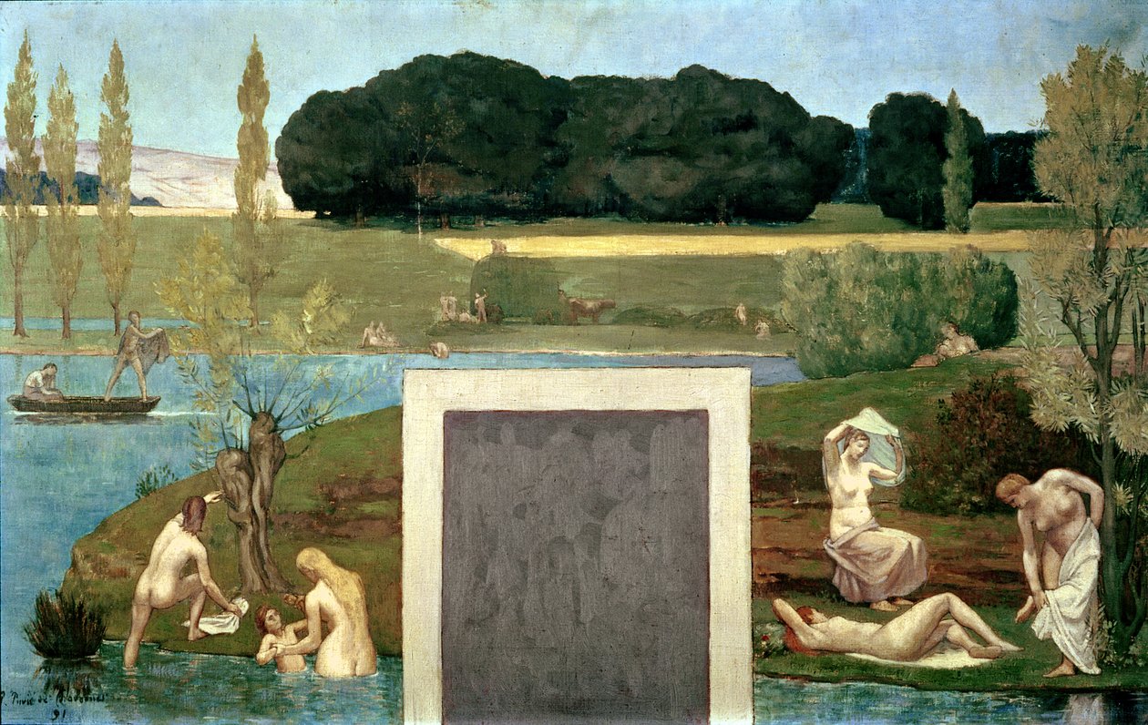 Sommar av Pierre Puvis de Chavannes