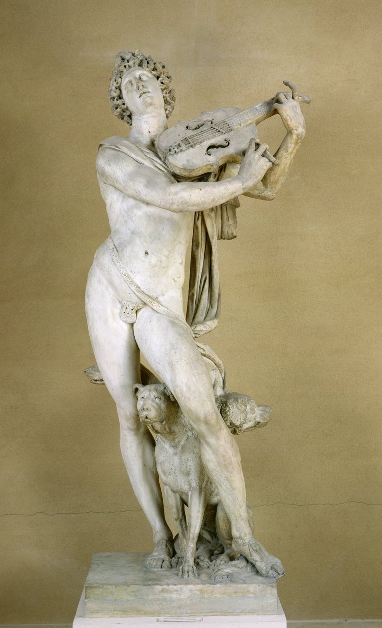 Orpheus, 1598 (marmor) av Pierre de Francheville or Franqueville