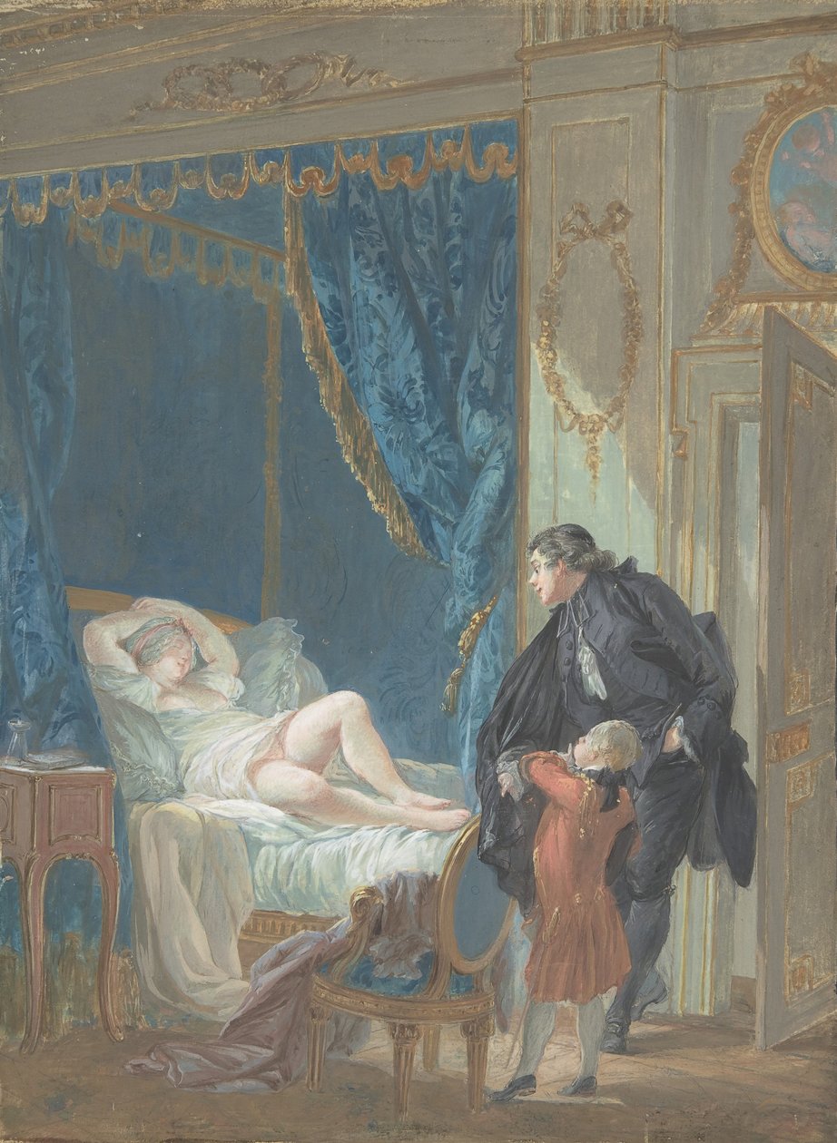 Le Matin Morgon, . av Pierre Antoine Baudouin