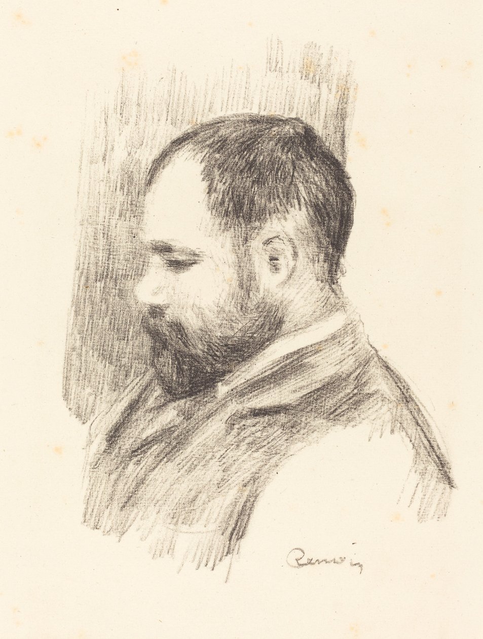 Ambroise Vollard, 1904. av Pierre Auguste Renoir