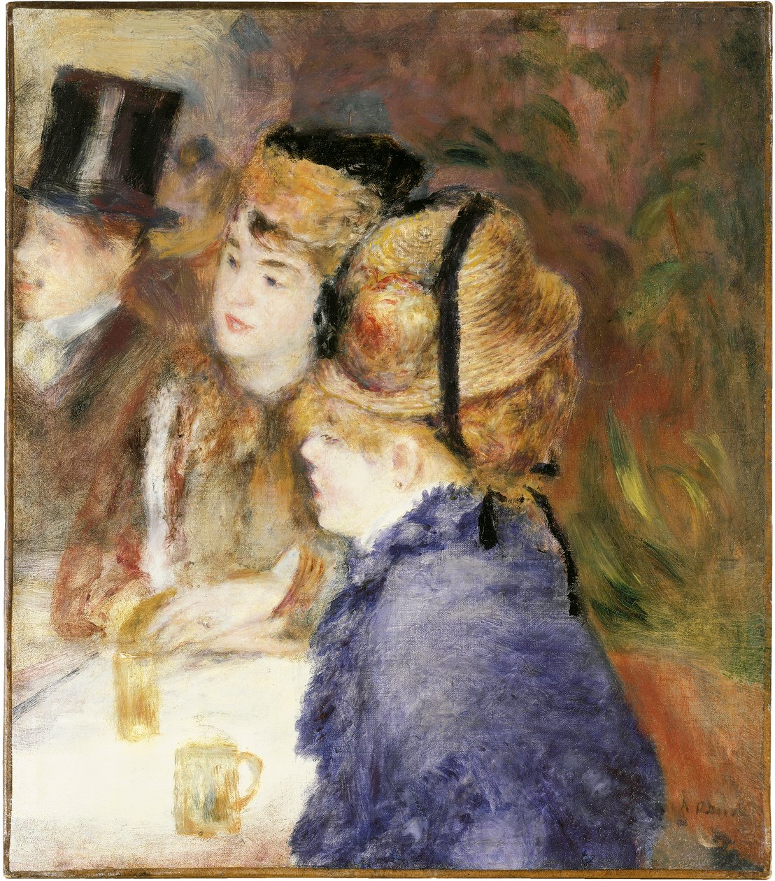 På kaféet av Pierre Auguste Renoir