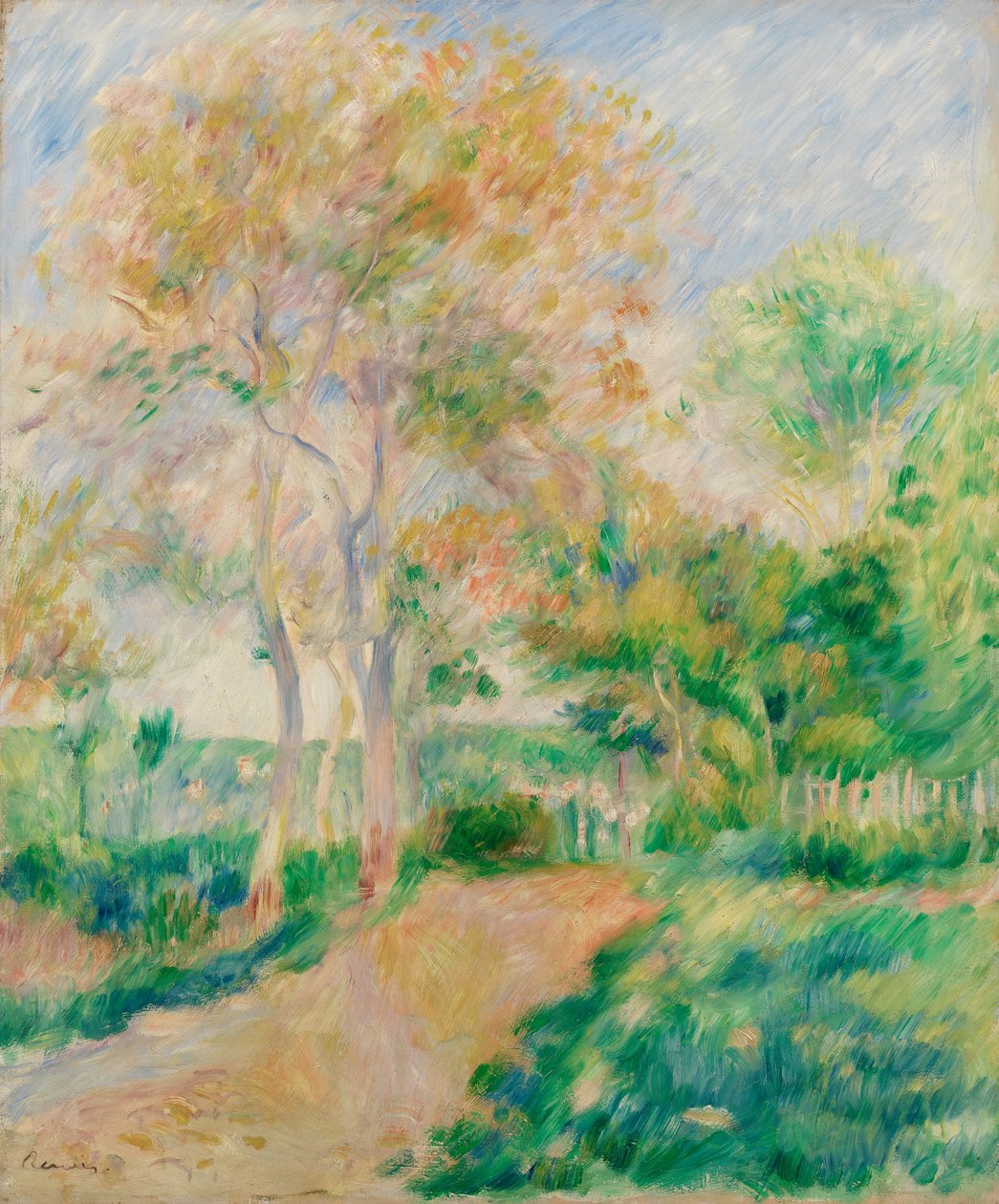 Höstlandskap av Pierre Auguste Renoir