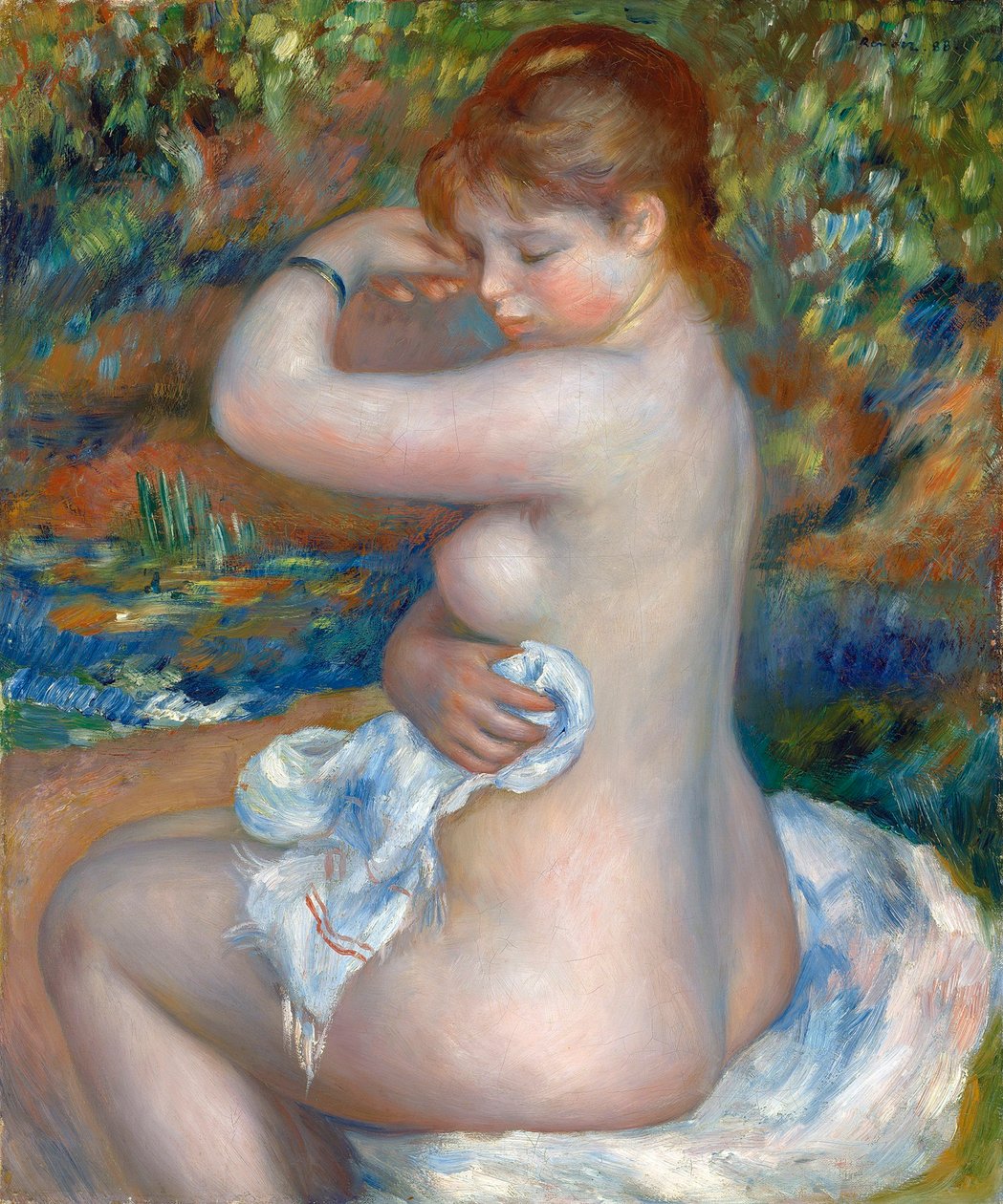 Badare, 1888 av Pierre Auguste Renoir