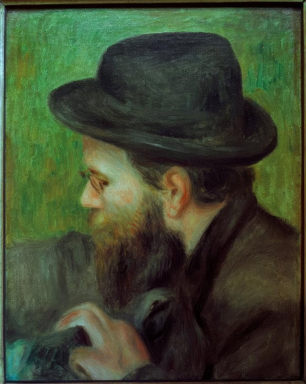 Porträtt av Mr Bernard av Pierre Auguste Renoir