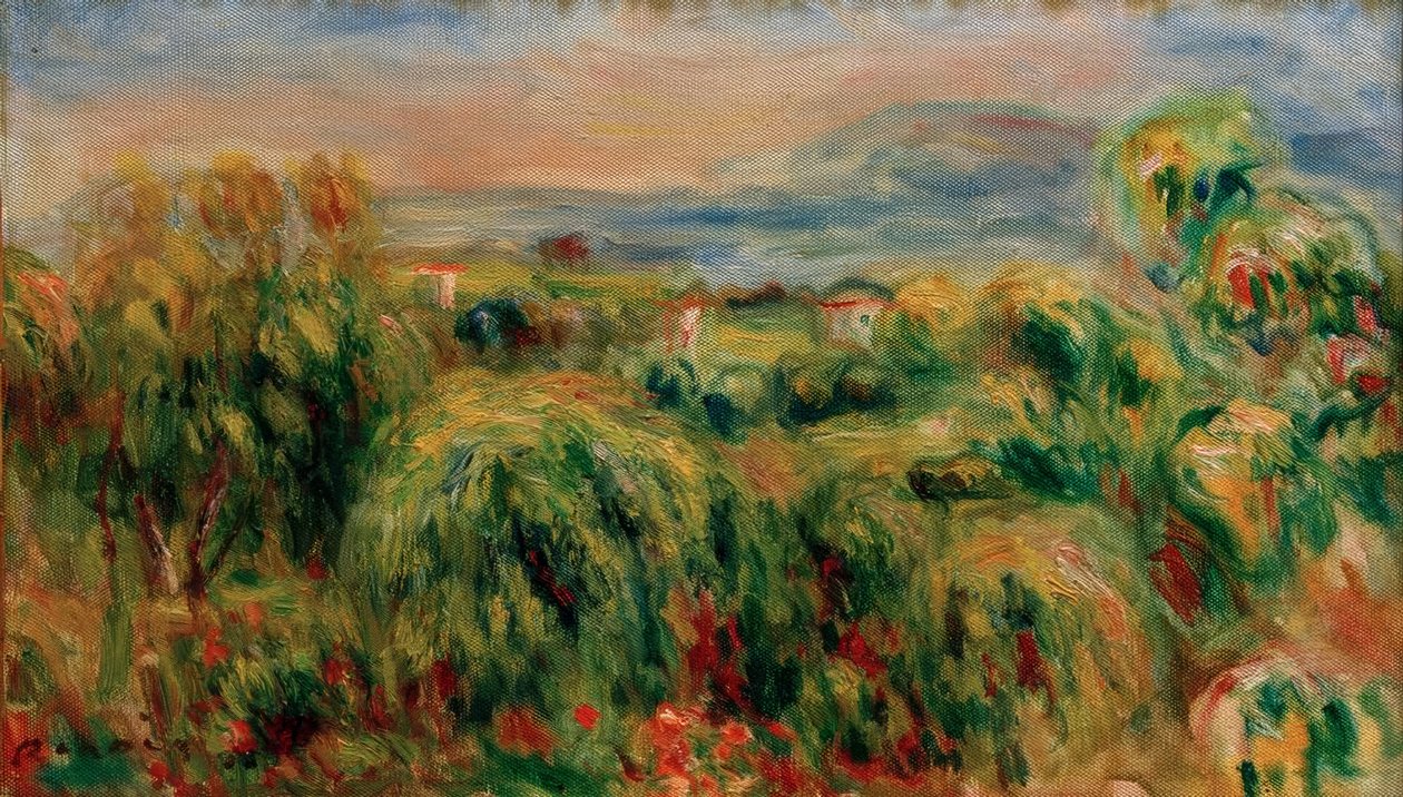 Cagnes av Pierre Auguste Renoir