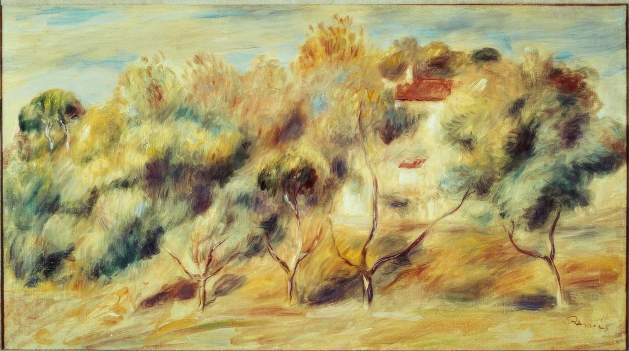 Cagnes av Pierre Auguste Renoir