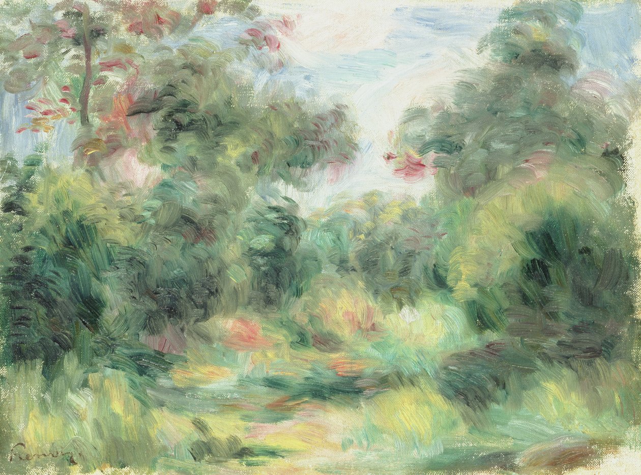 Clairiere, ca 1900 (olja på duk) av Pierre Auguste Renoir