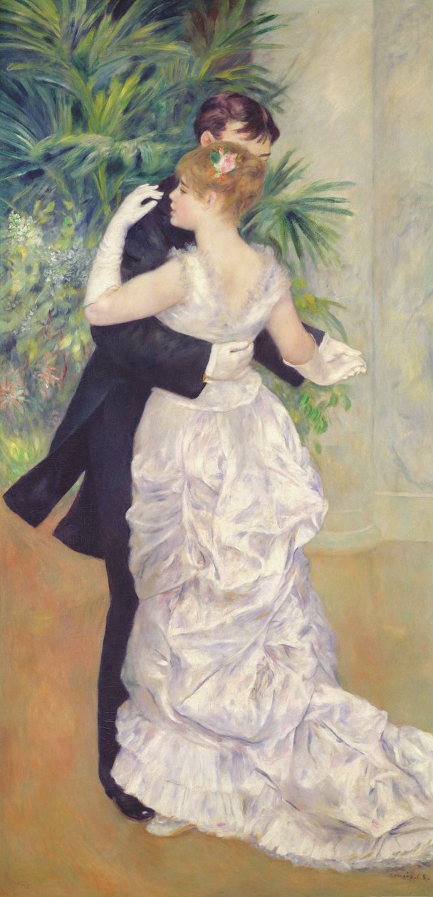 Dans i staden av Pierre Auguste Renoir