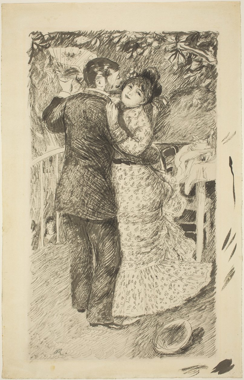 Dans på landet, 1883. av Pierre Auguste Renoir