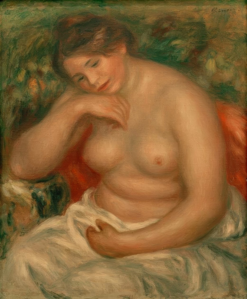 Sovrum (stor naken) av Pierre Auguste Renoir