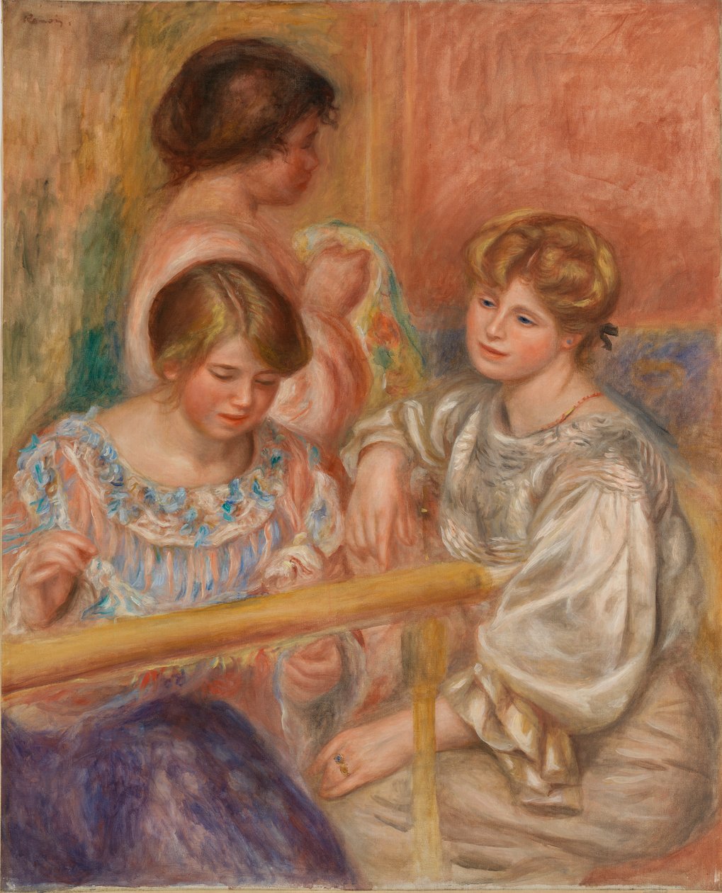 Broderare av Pierre Auguste Renoir