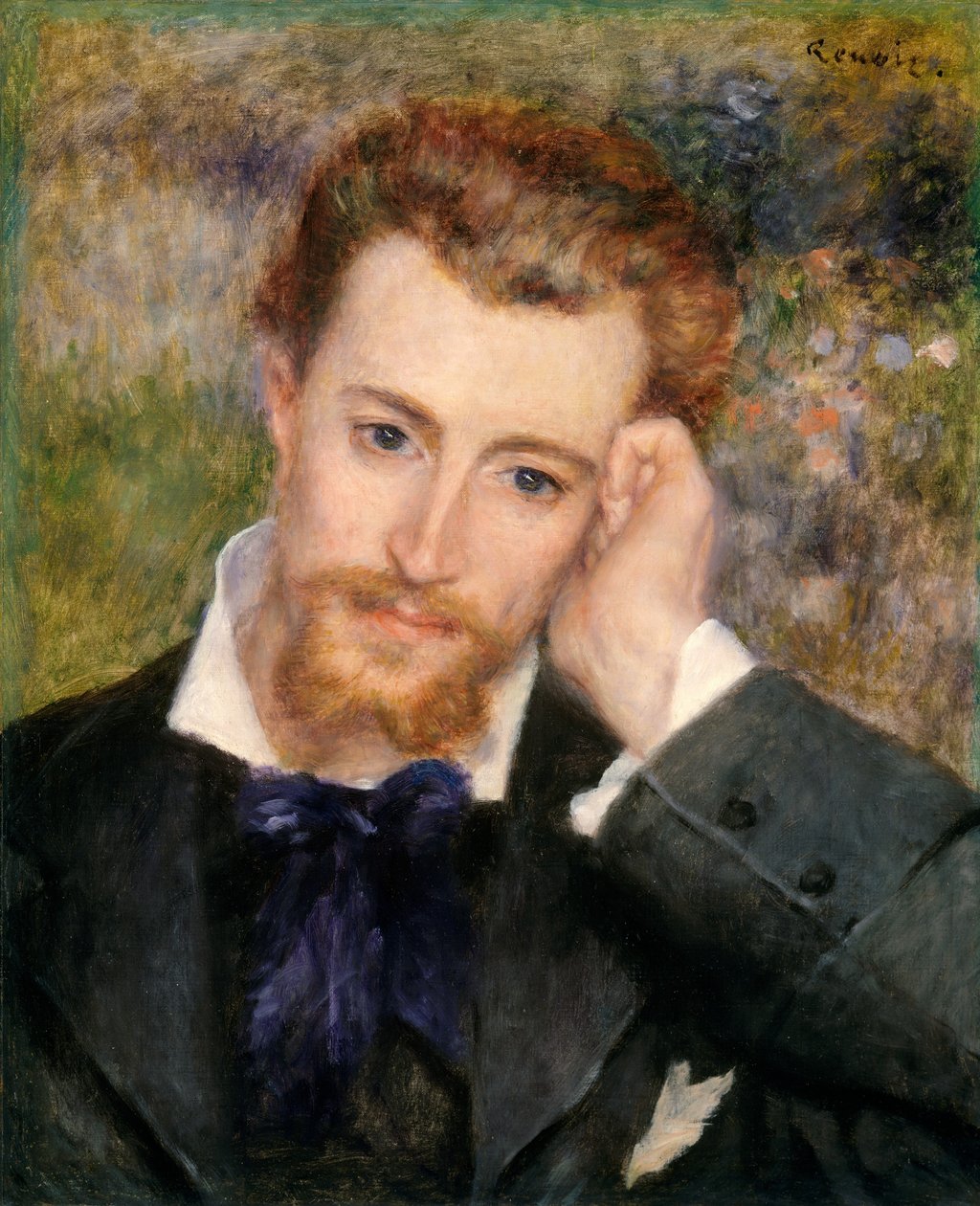 Eugène Murer Hyacinthe-Eugène Meunier, 1841-1906, 1877. av Pierre Auguste Renoir