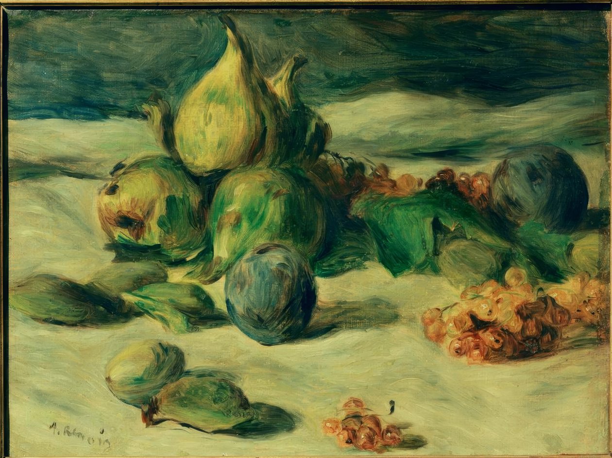 Fruktstilleben av Pierre Auguste Renoir