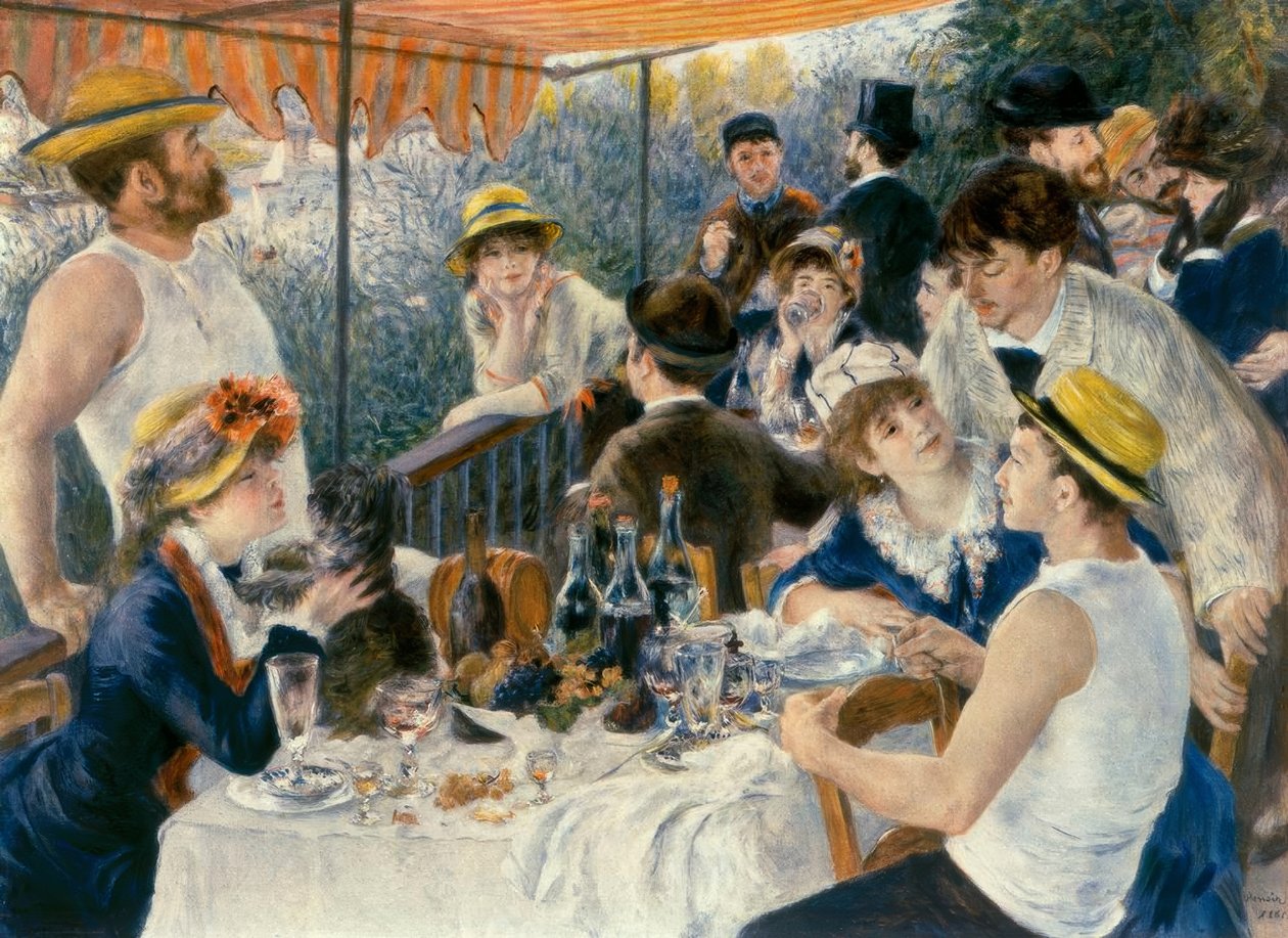 Frukost för roddare av Pierre Auguste Renoir