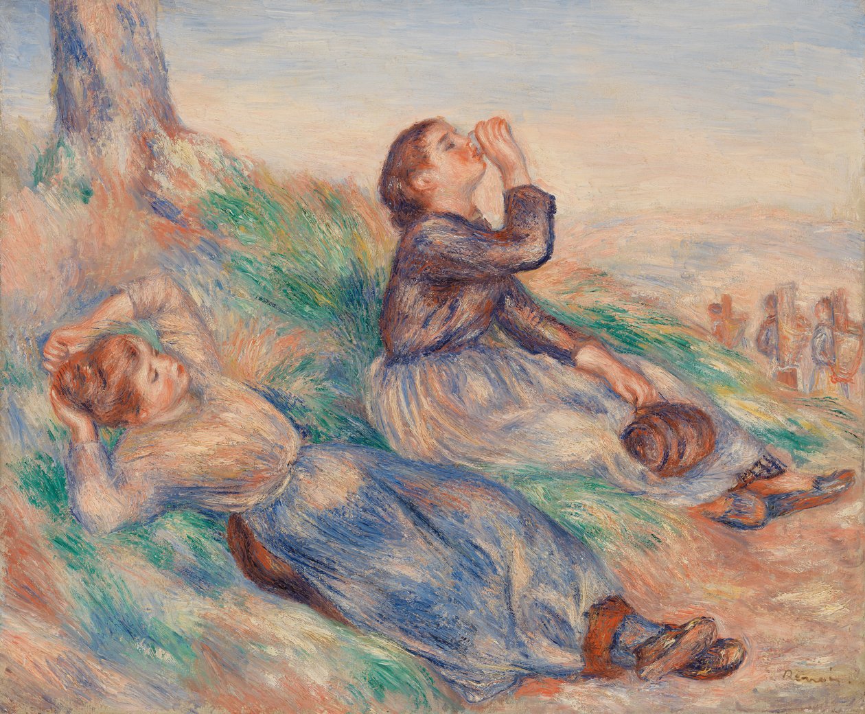 Druvsamlare (Vendangeuses) av Pierre Auguste Renoir