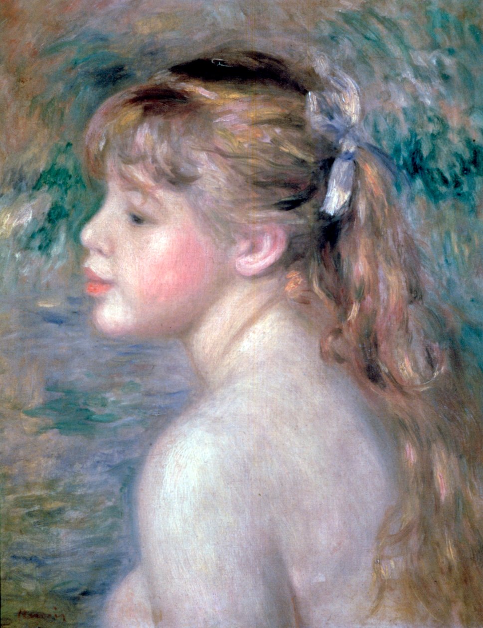 Chef för ett barn, 1892. av Pierre Auguste Renoir