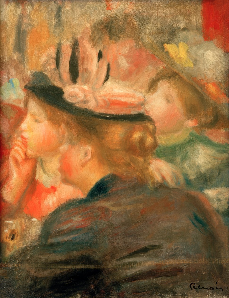 På teatern av Pierre Auguste Renoir