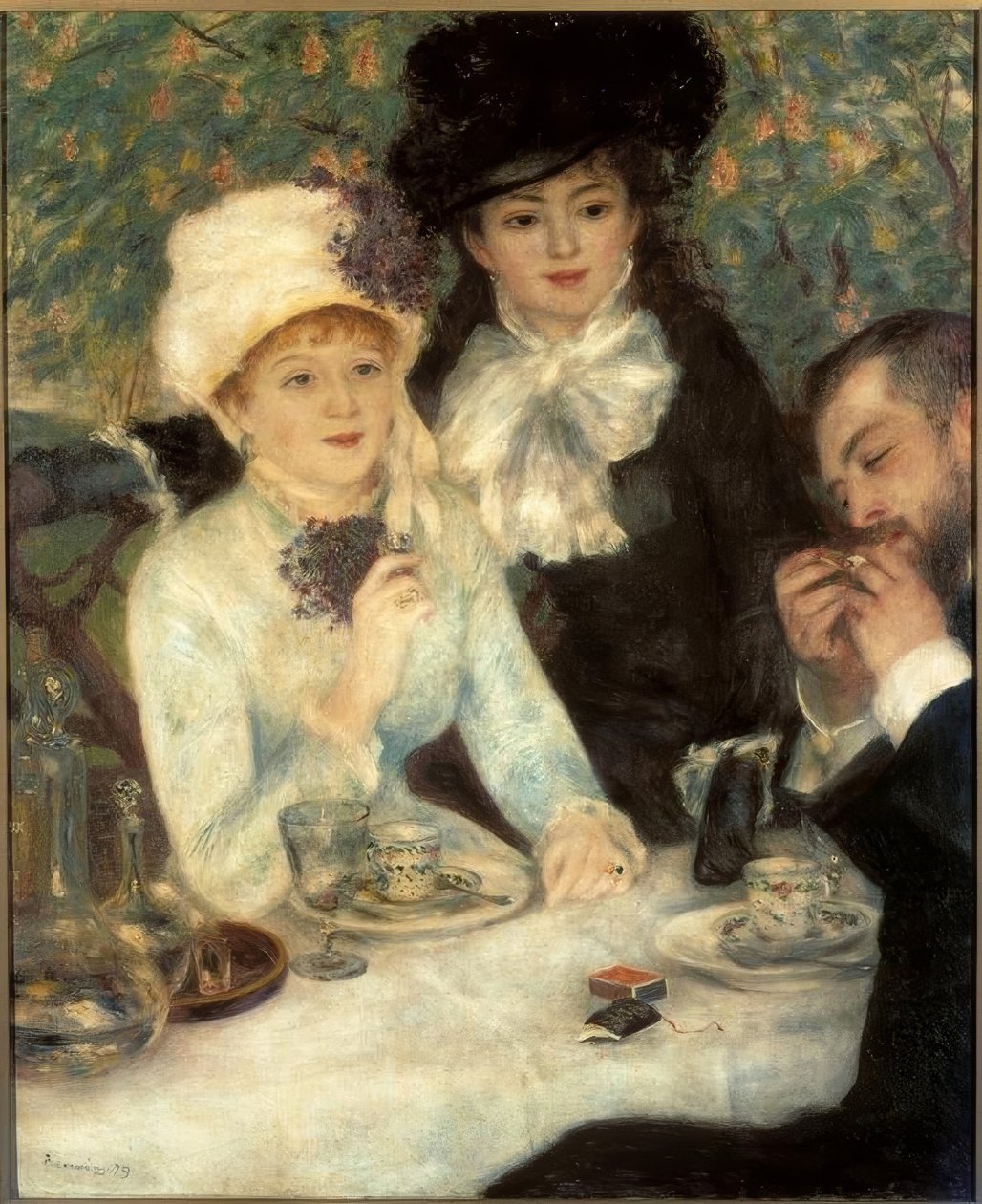 Slutet på lunchen av Pierre Auguste Renoir
